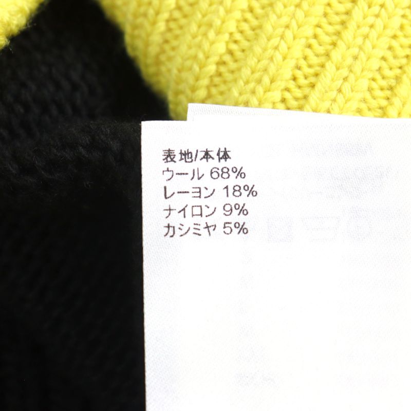 Louis Vuitton 22SS Hmn86w LV Intarsia Football Knit Cashmere Blend Amen Break