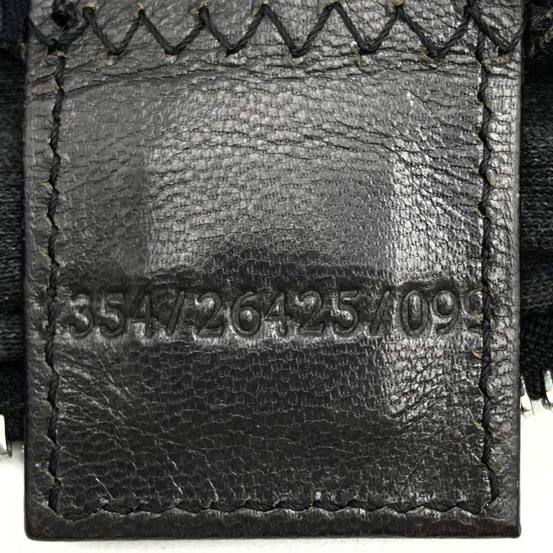 Fendi Handbag Shoulder Bag Mamma Cotton Gray FF Logo Women Men Fashion  Gift