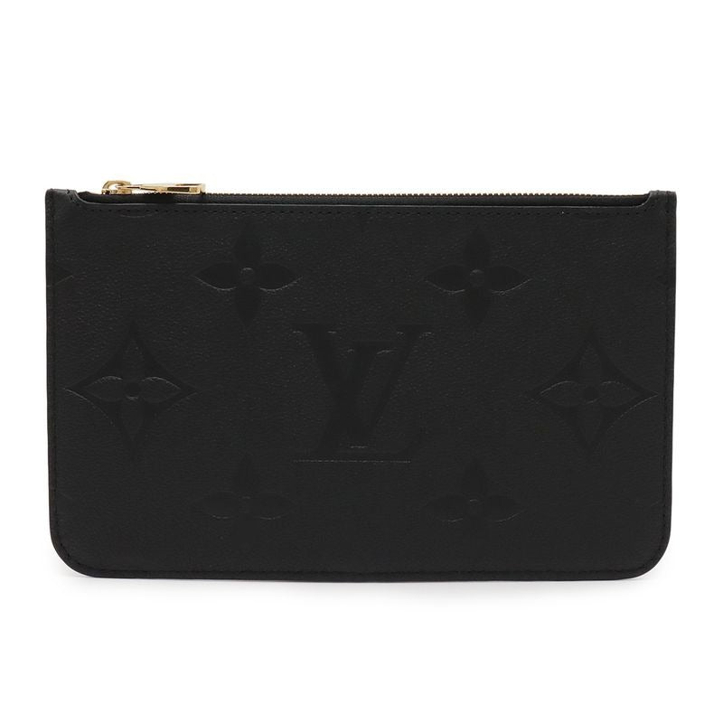 Louis Vuitton Monogram Empreinte Neverfull MM Pouch Only Noir Black
