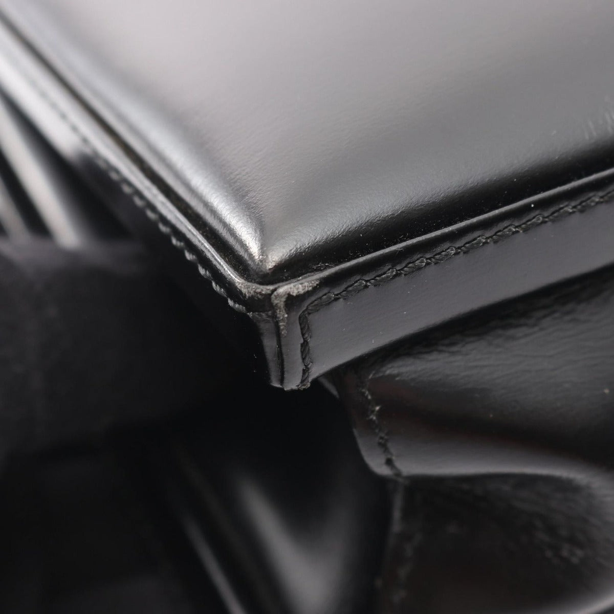 Loewe Handbag Black Leather — view 10