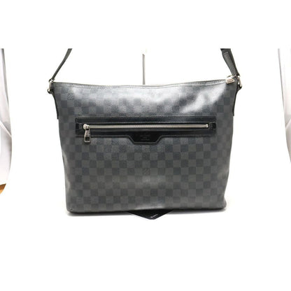 Louis Vuitton Damier Graphite Mick MM Leather Shoulder Bag — view 2