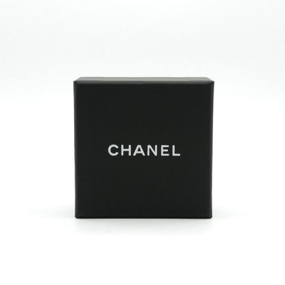 Chanel Earrings Earring Gold Black Pink Coco Mark Bicolor