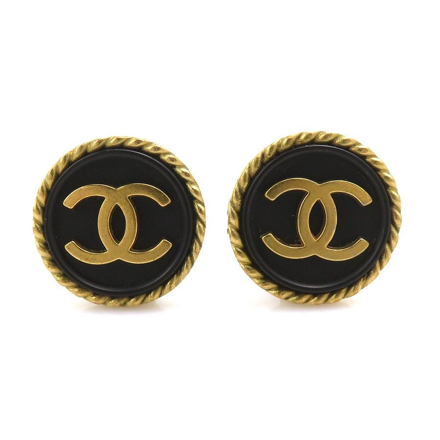 Chanel Earrings CC Logo