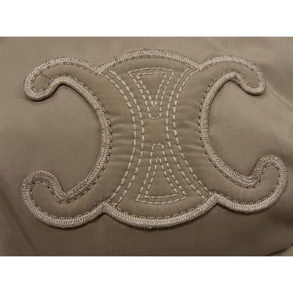 Celine Triomphe Polyester Vest 36 Beige — view 5
