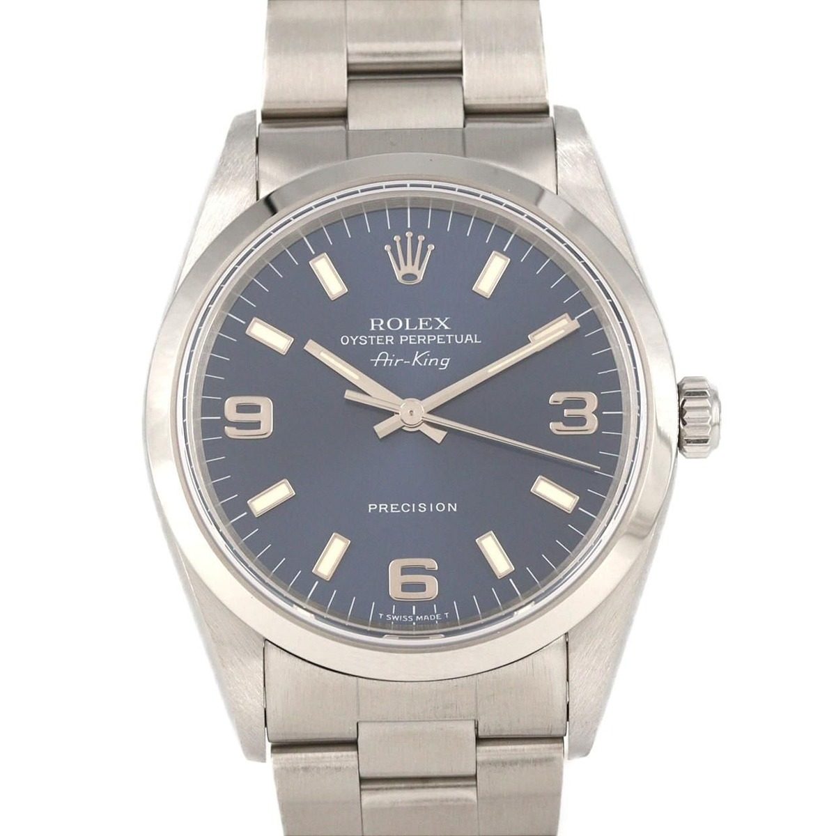 Rolex Air King SS Automatic Winding Number Watch