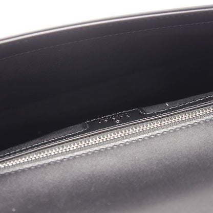 Gucci Petite GG Leather 2WAY Handbag 739721 Crossbody Black