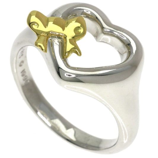 Tiffany & Co Heart Ribbon Ring 18k Yellow Gold