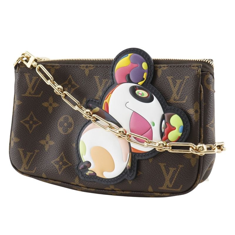 Louis Vuitton LV X TM Pochette - Accessoire Accessory Pouch Takashi Murakami