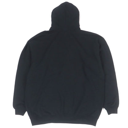 Balenciaga 22AW 578135 100% Cotton BB Logo Rhinestone Pullover Hoodie Black XS