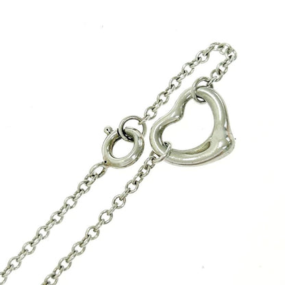 Tiffany & Co Tiffany & Co Silver Elsa Peretti Open Heart 3p Bracelet 2.9g 925