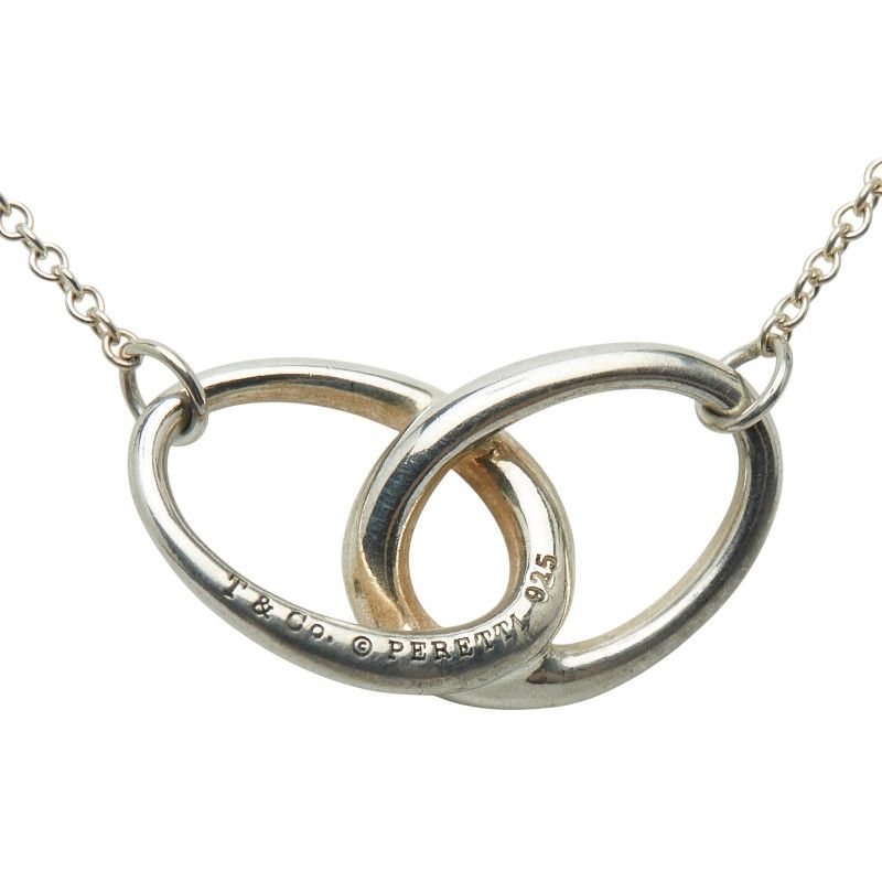 Tiffany & Co Double Loop Sv925 Silver Ladies Tiffany & Co