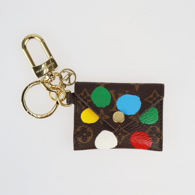 Louis Vuitton Porte Cles Kirigami Key Holder Monogram Canvas Brown