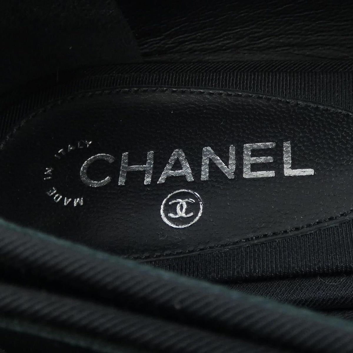 Chanel Flat Shoes Black 36 — view 6