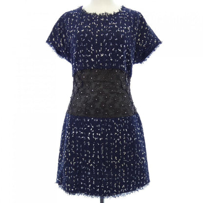 Chanel Dress Navy 38