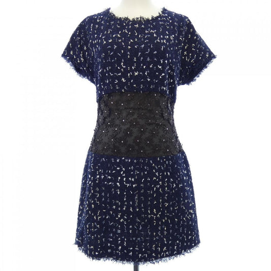 Chanel Dress Navy 38