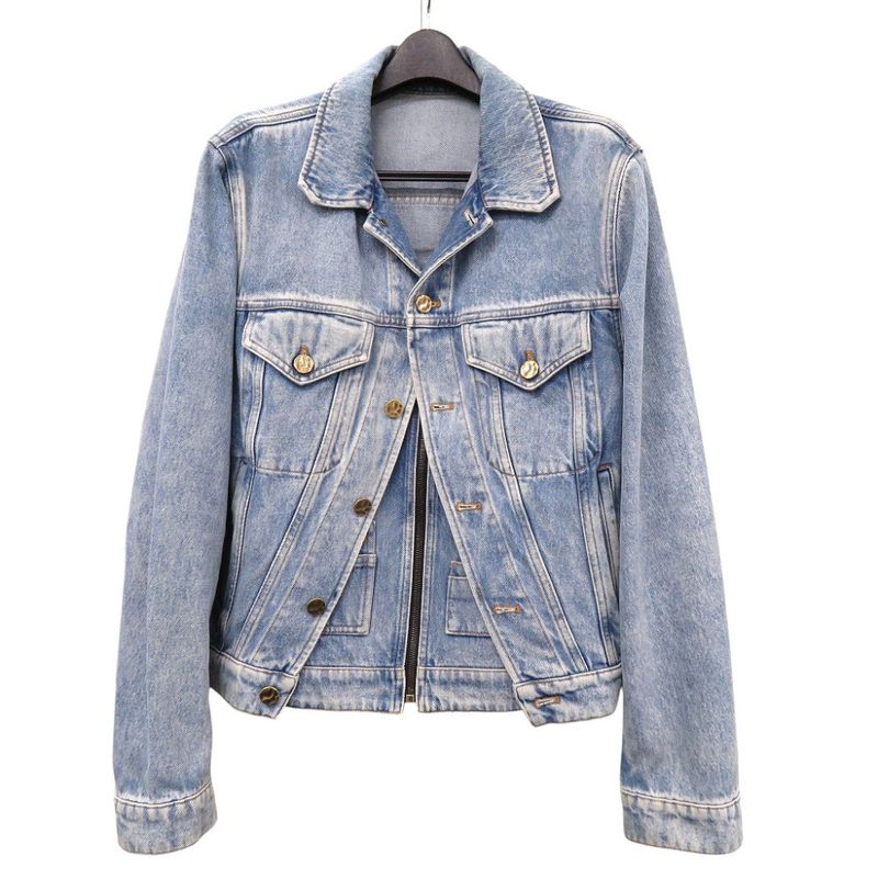 Louis Vuitton 19SS Double Front Virgil Abloh Hga73wlvp Cotton/leather Blue Size