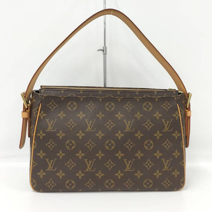 Louis Vuitton Vivacite GM Handbag Monogram Brown M51163