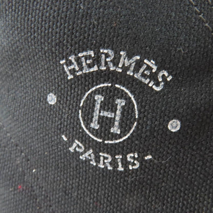 Hermes Itinerelle Canvas Leather High Cut Sneakers Black 36 — view 9