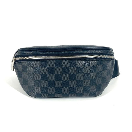 Louis Vuitton Body Bag Bum Damier Graphite Canvas Black