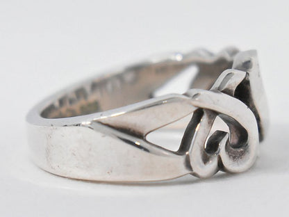 Authentic Tiffany & Co Tiffany & Co Triple Loving Heart 925 Ring Ring Size 11.5
