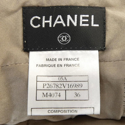 Chanel Vintage Skirt Beige 36 Red — view 4