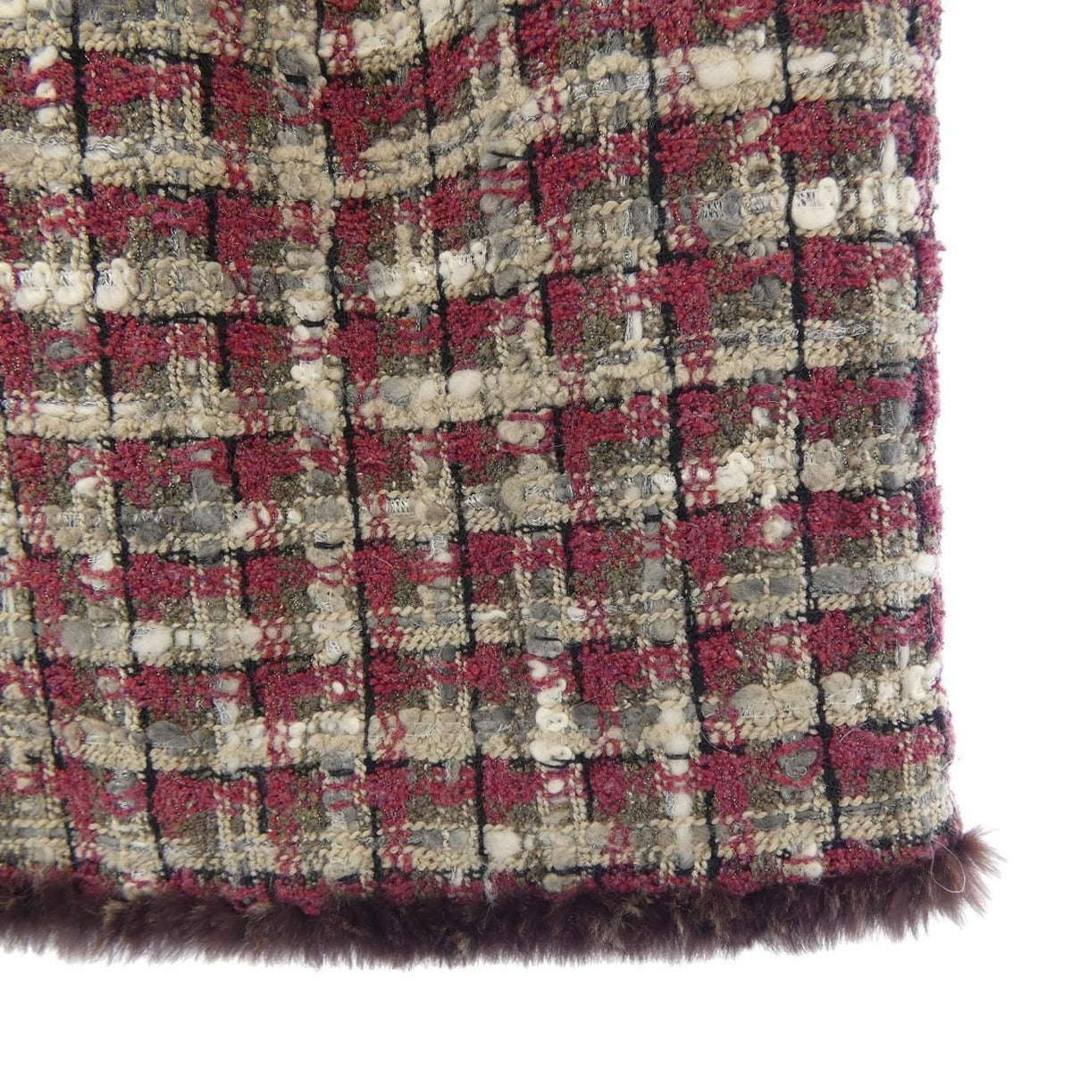 Chanel Vintage Skirt Beige 36 Red — view 6