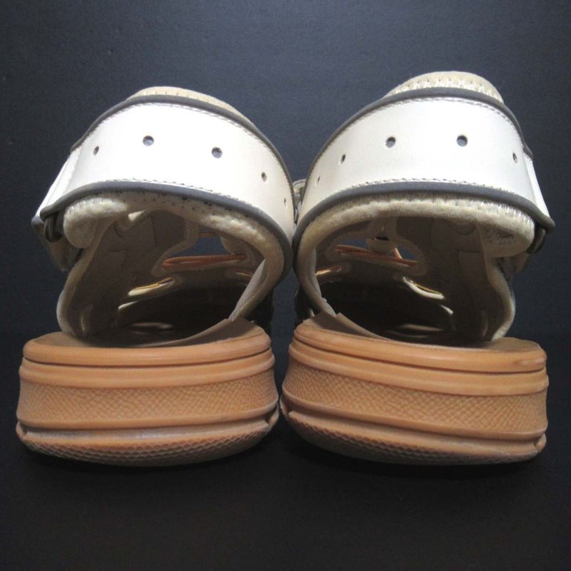 Gucci Mesh Velcro Sandals 563484 8 Size 27cm (10.63in) Beige Men's Used