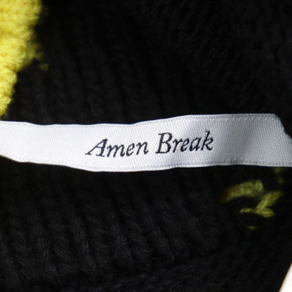 Louis Vuitton 22SS Hmn86w LV Intarsia Football Knit Cashmere Blend Amen Break