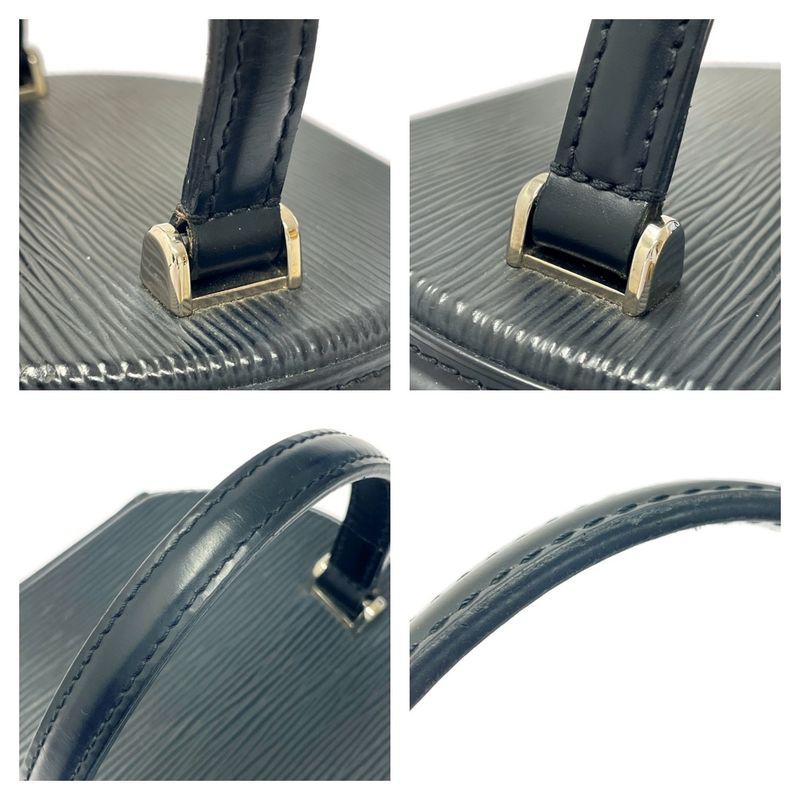 Louis Vuitton M52226 Epi Leather Cannes 2way Handbag Black 371305 Handbag
