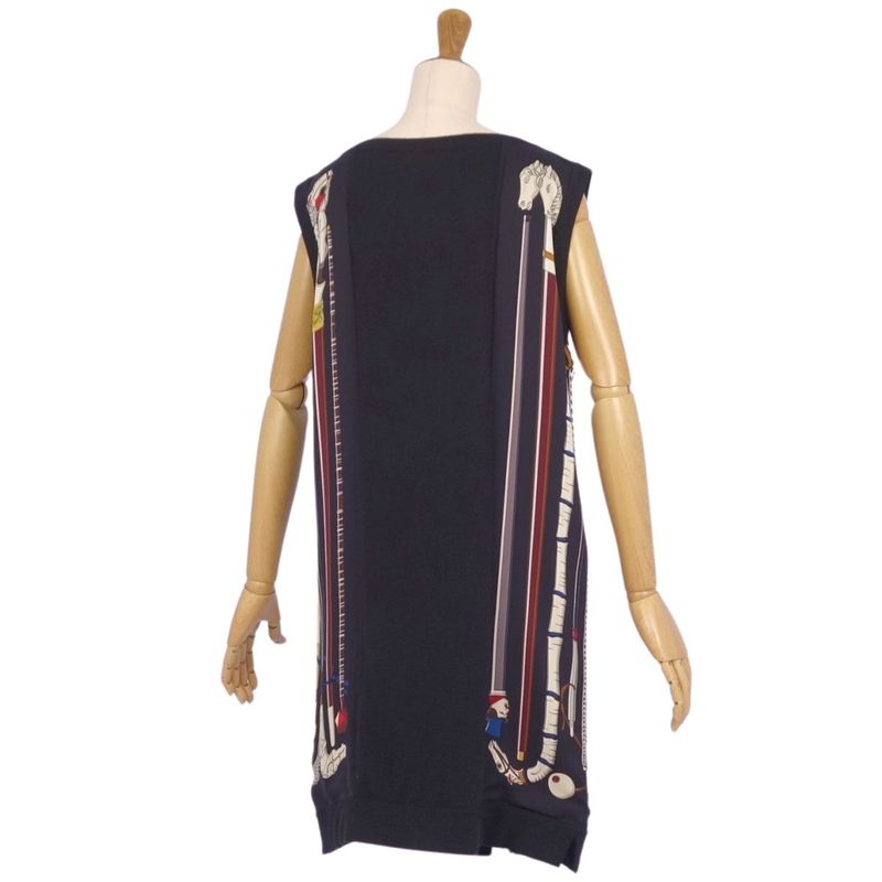 Hermes Runway Wear Dress Sleeveless Knit