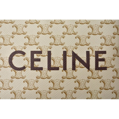 Celine Coin Case Key Pouch Accessory 10 C662 Triomphe White — view 3