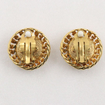 Chanel Gold Plated And Faux Pearl Gold Ladies 22.2g Earrings