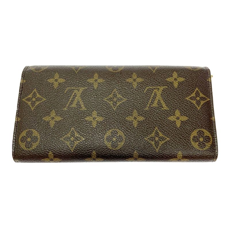 Louis Vuitton M61734 Monogram PVC Portefeuille Sarah Brown 403742 Long Wallet