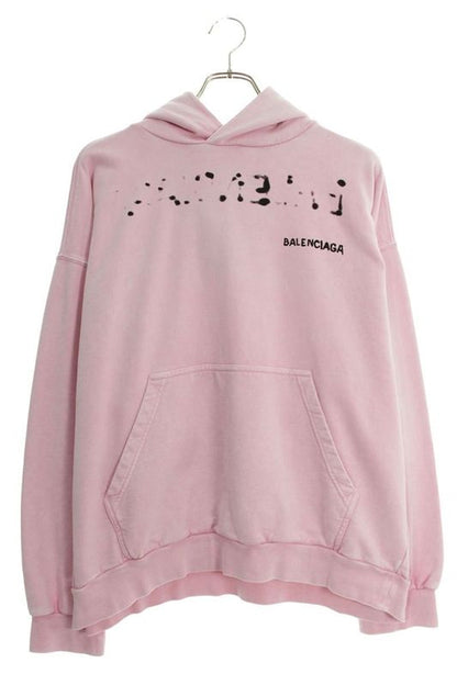 Balenciaga 767877 Tovo6 Hand Draw Medium Fit Pullover Hoodie Men's S