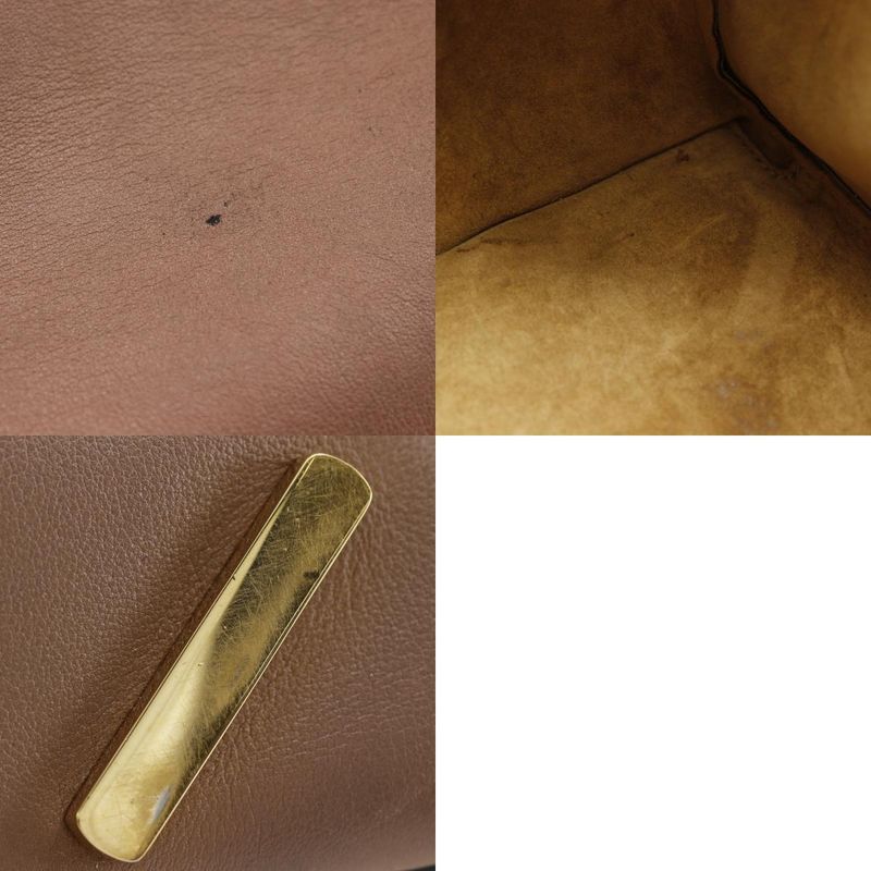 Loewe Goya Weekender Calf Brown Women's Boston Bag