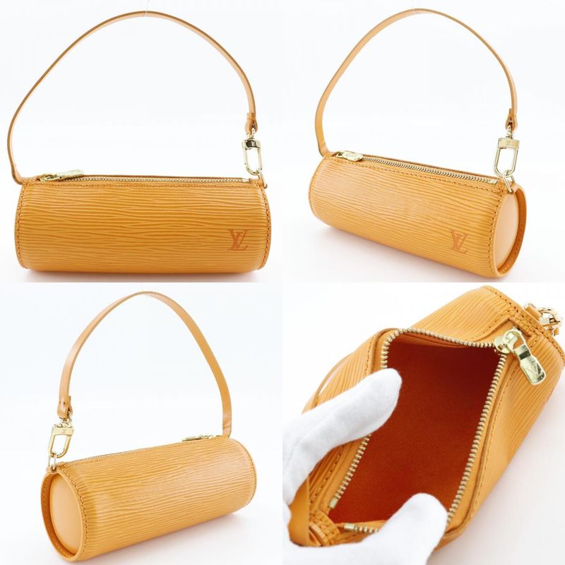 Louis Vuitton Soufflot M5222h Epi Leather Mandarin Orange Mi0053 Ladies Handbag