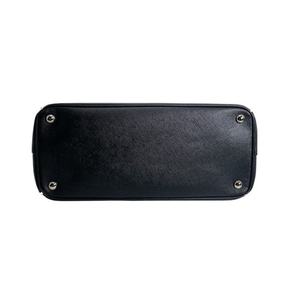 Prada 1 Ba274 2-Way Bag Saffiano Tote Black