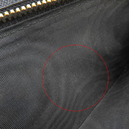 Prada Long Wallet Ribbon Flap Wallet Saffianoleather Black Goldhardware Black