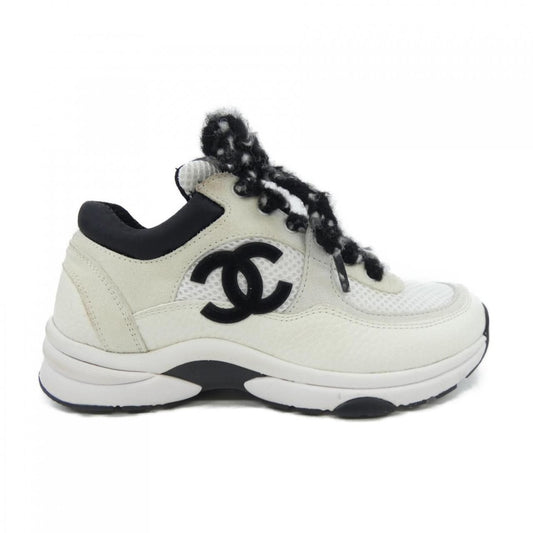 Chanel Sneakers Suede Black