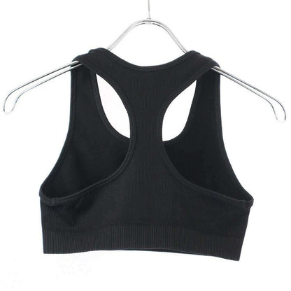 Celine Triomphe Bra Technical Jersey 2x39m547y.38no Black M