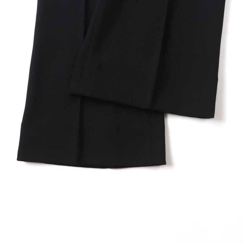 Gucci 292855 Center Press Flared Pants With Interlocking Ghardware Black 38