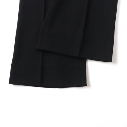 Gucci 292855 Center Press Flared Pants With Interlocking Ghardware Black 38