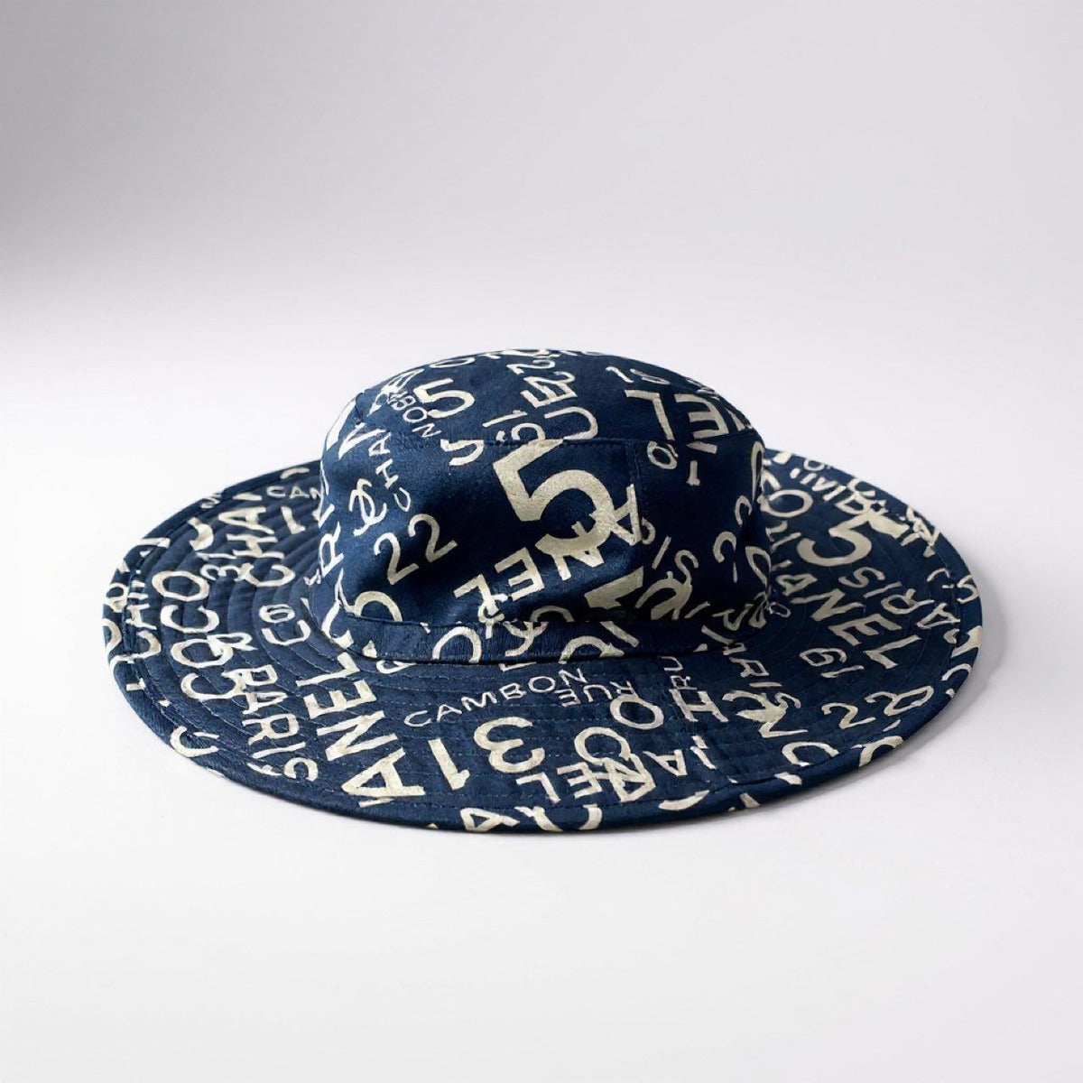Chanel B2 Vintage by Sea Logo CC Bucket Hat