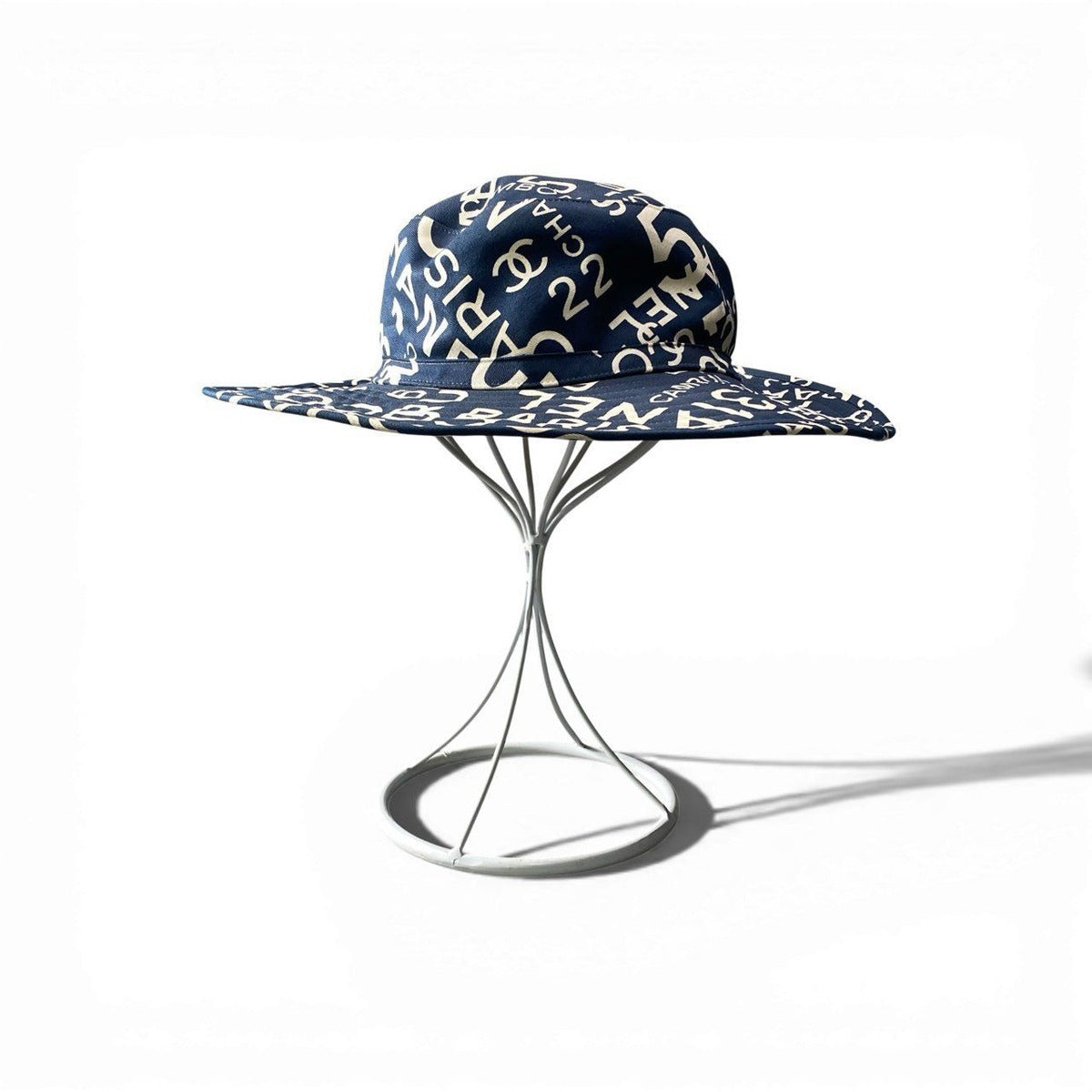 Chanel B2 Vintage by Sea Logo CC Bucket Hat — view 2