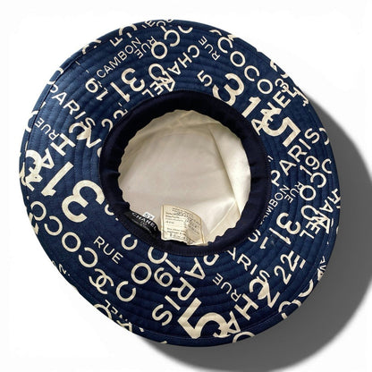 Chanel B2 Vintage by Sea Logo CC Bucket Hat — view 5