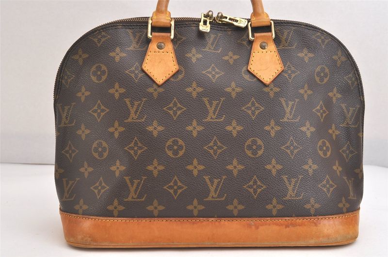 Louis Vuitton Monogram Alma Handbag Wallet M51130 LV 3220n
