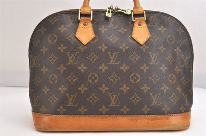 Louis Vuitton Monogram Alma Handbag Wallet M51130 LV 3220n