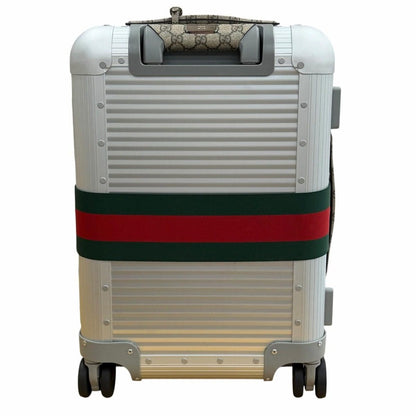 Gucci Milano Porter Cabin Trolley Aluminum GG Supreme Canvas — view 3
