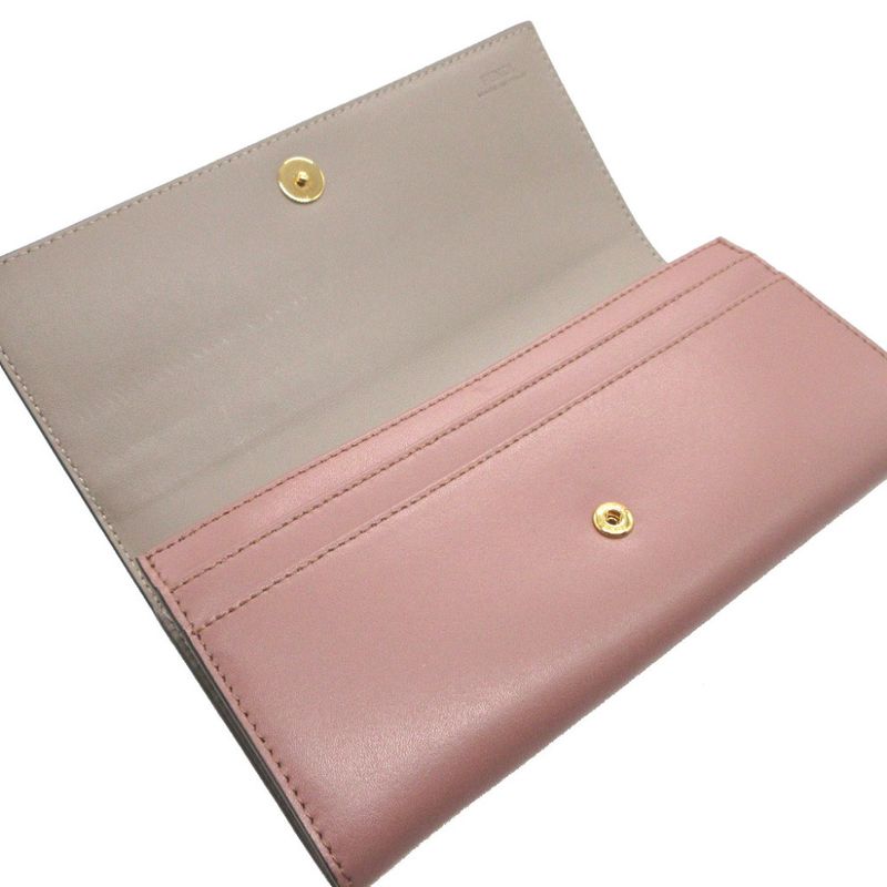 Fendi By The Way 8m0251 Leather Pink Bifold Wallet 0413 Fendi