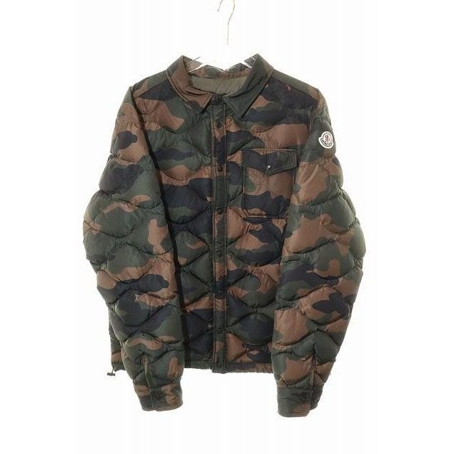 Moncler Nambour Giubbotto 3 Number Down Jacket Camouflage Quilted